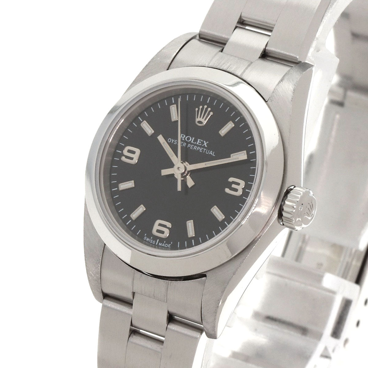 ROLEX Oyster perpetual Watches 76080 Stainless Steel/Stainless Steel Ladies