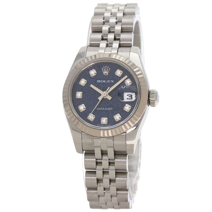 ROLEX DATEJUST 10P Diamond Watches 179174G Stainless Steel/Stainless Steel Ladies