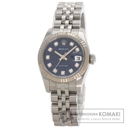 ROLEX DATEJUST 10P Diamond Watches 179174G Stainless Steel/Stainless Steel Ladies