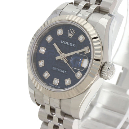 ROLEX DATEJUST 10P Diamond Watches 179174G Stainless Steel/Stainless Steel Ladies