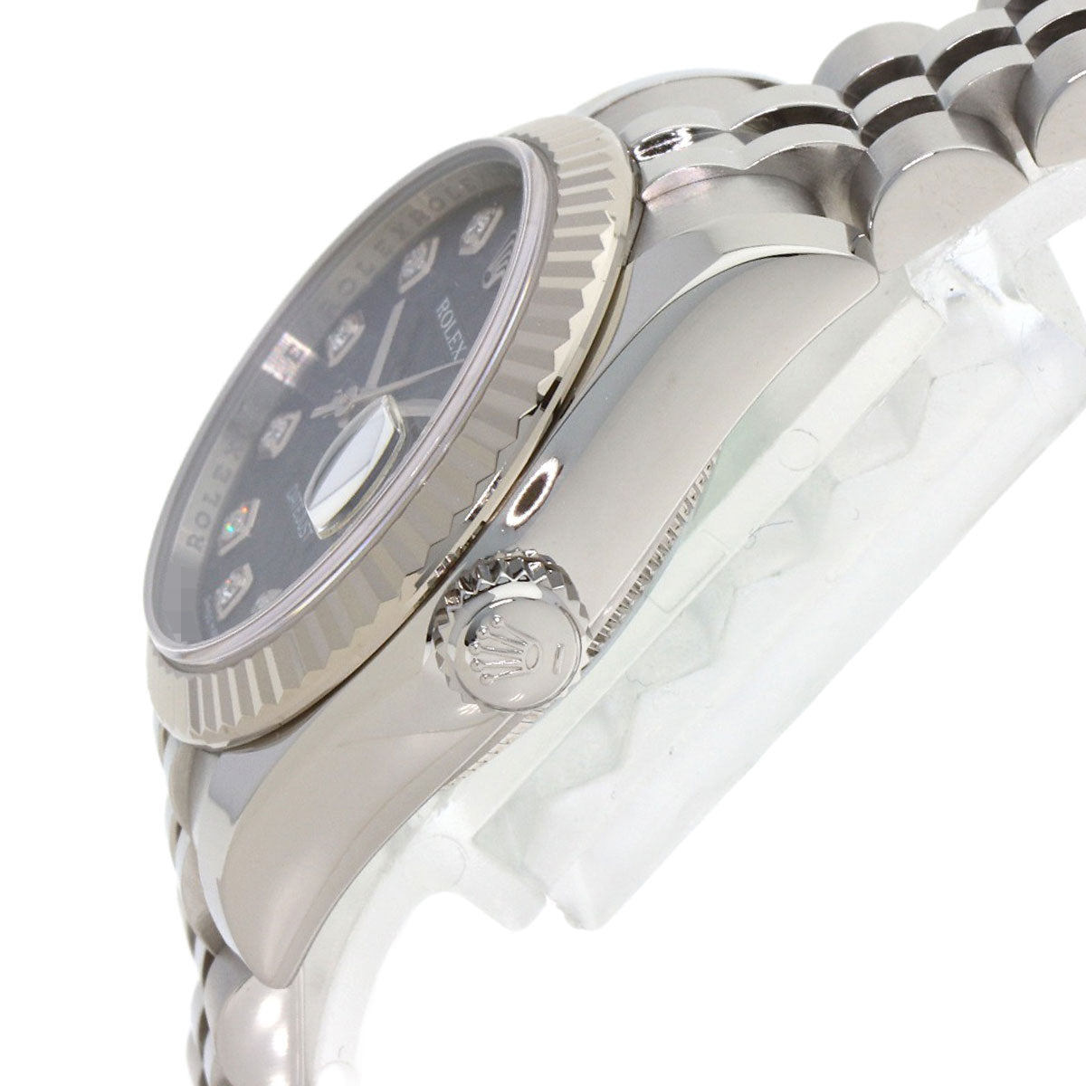 ROLEX DATEJUST 10P Diamond Watches 179174G Stainless Steel/Stainless Steel Ladies