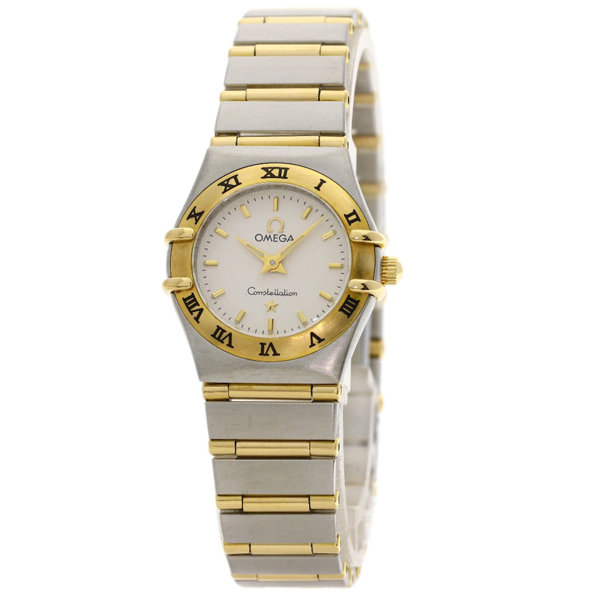 OMEGA Constellation Mini Full Bar Watches 1362.30 Stainless Steel/SSxK18YG Ladies