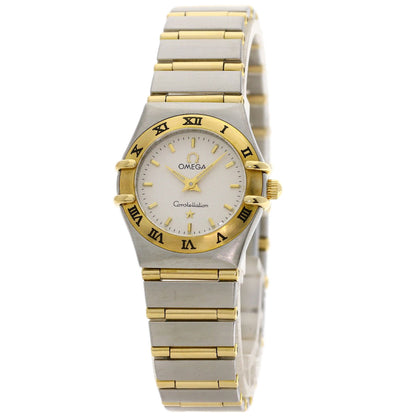 OMEGA Constellation Mini Full Bar Watches 1362.30 Stainless Steel/SSxK18YG Ladies