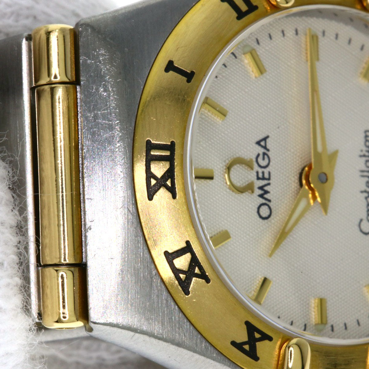 OMEGA Constellation Mini Full Bar Watches 1362.30 Stainless Steel/SSxK18YG Ladies