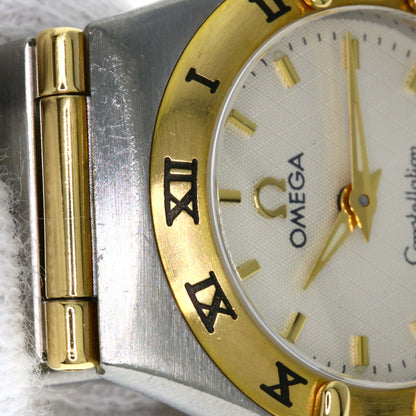 OMEGA Constellation Mini Full Bar Watches 1362.30 Stainless Steel/SSxK18YG Ladies