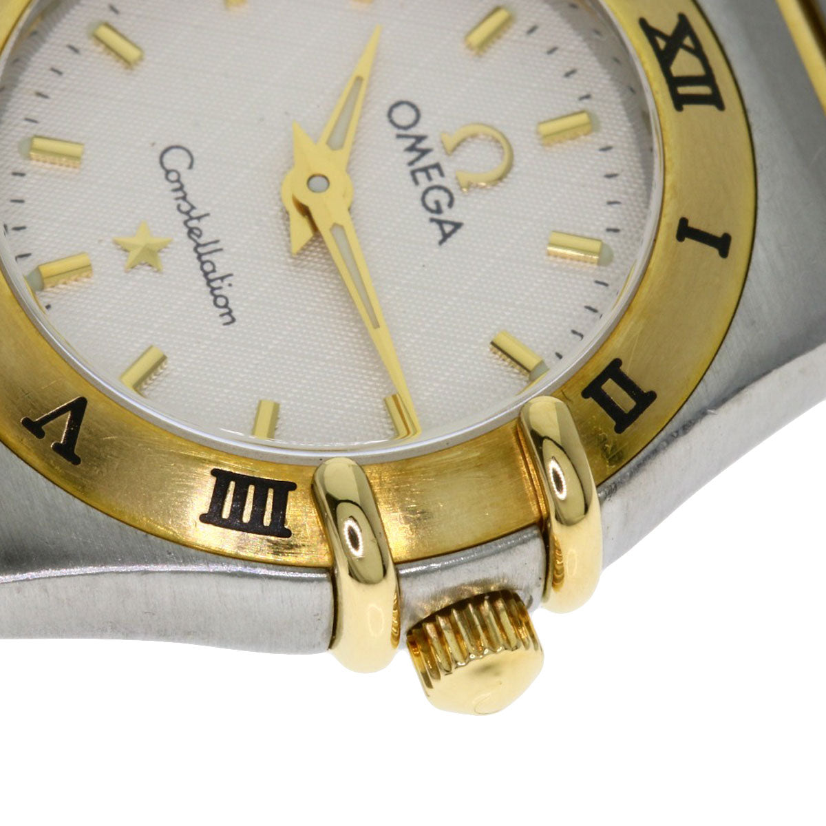 OMEGA Constellation Mini Full Bar Watches 1362.30 Stainless Steel/SSxK18YG Ladies