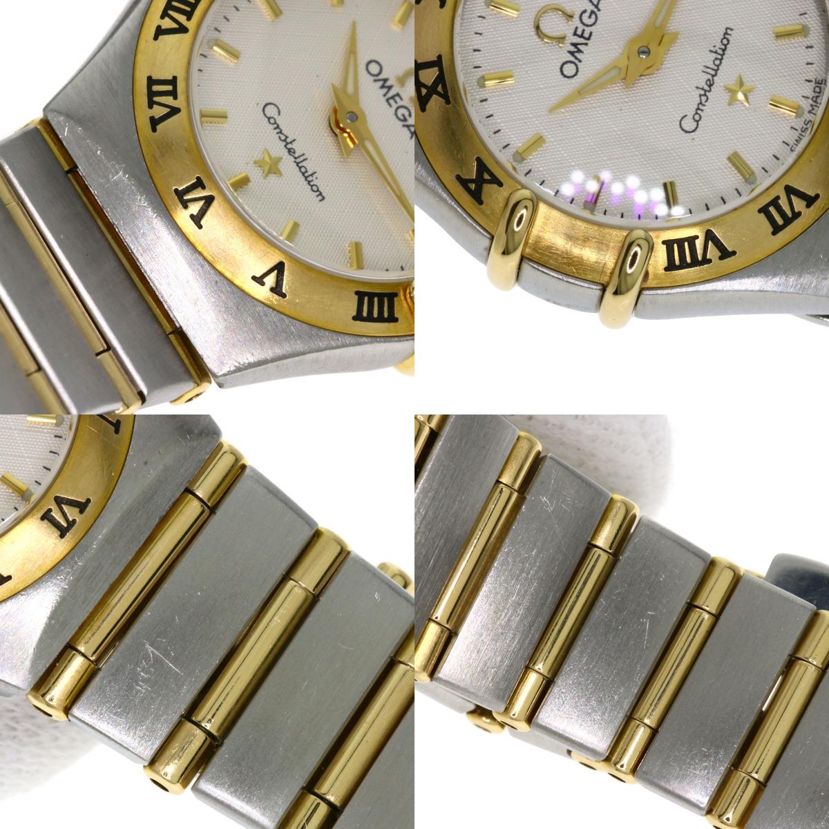OMEGA Constellation Mini Full Bar Watches 1362.30 Stainless Steel/SSxK18YG Ladies
