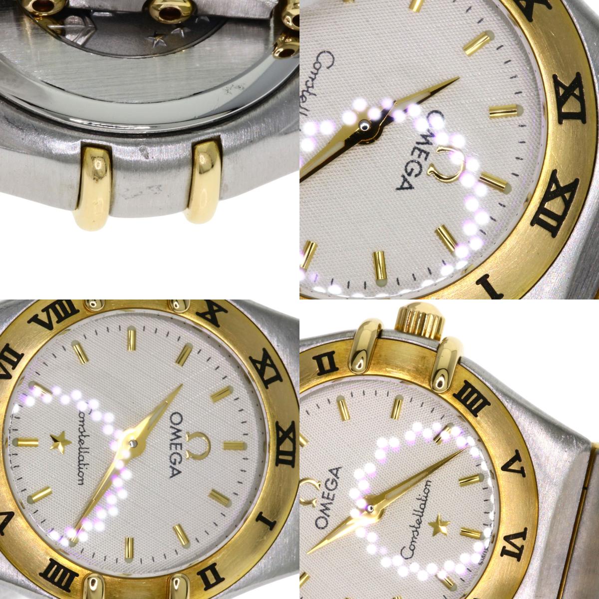 OMEGA Constellation Mini Full Bar Watches 1362.30 Stainless Steel/SSxK18YG Ladies