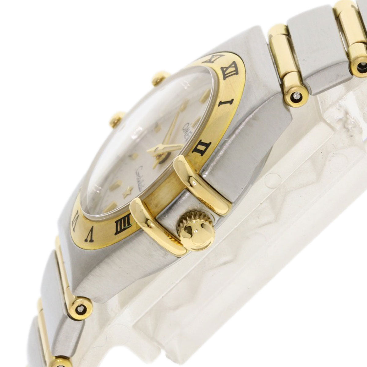 OMEGA Constellation Mini Full Bar Watches 1362.30 Stainless Steel/SSxK18YG Ladies