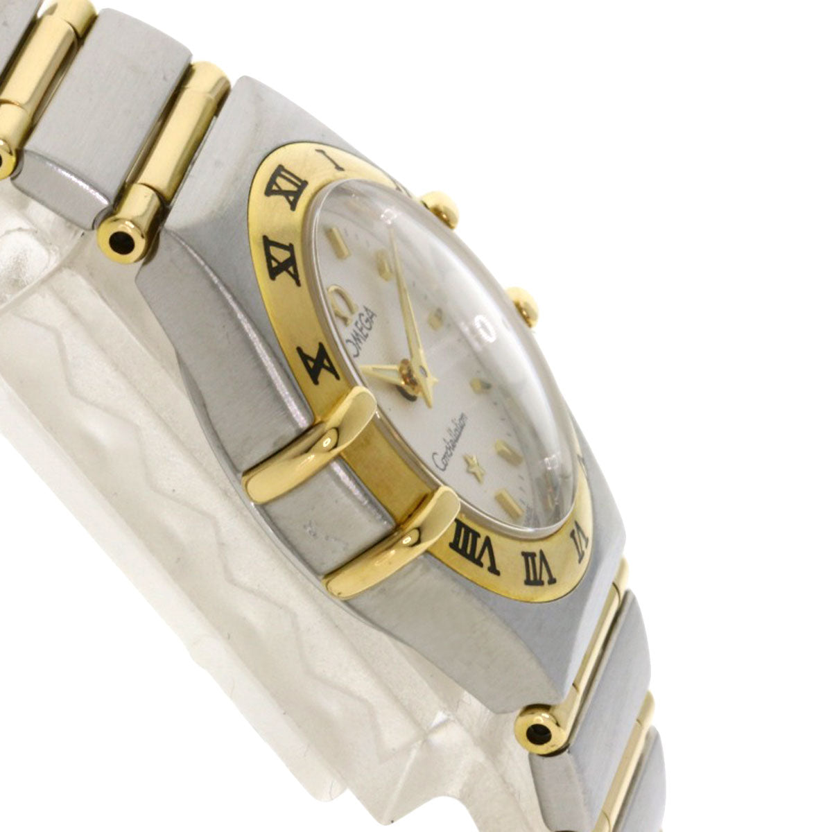OMEGA Constellation Mini Full Bar Watches 1362.30 Stainless Steel/SSxK18YG Ladies