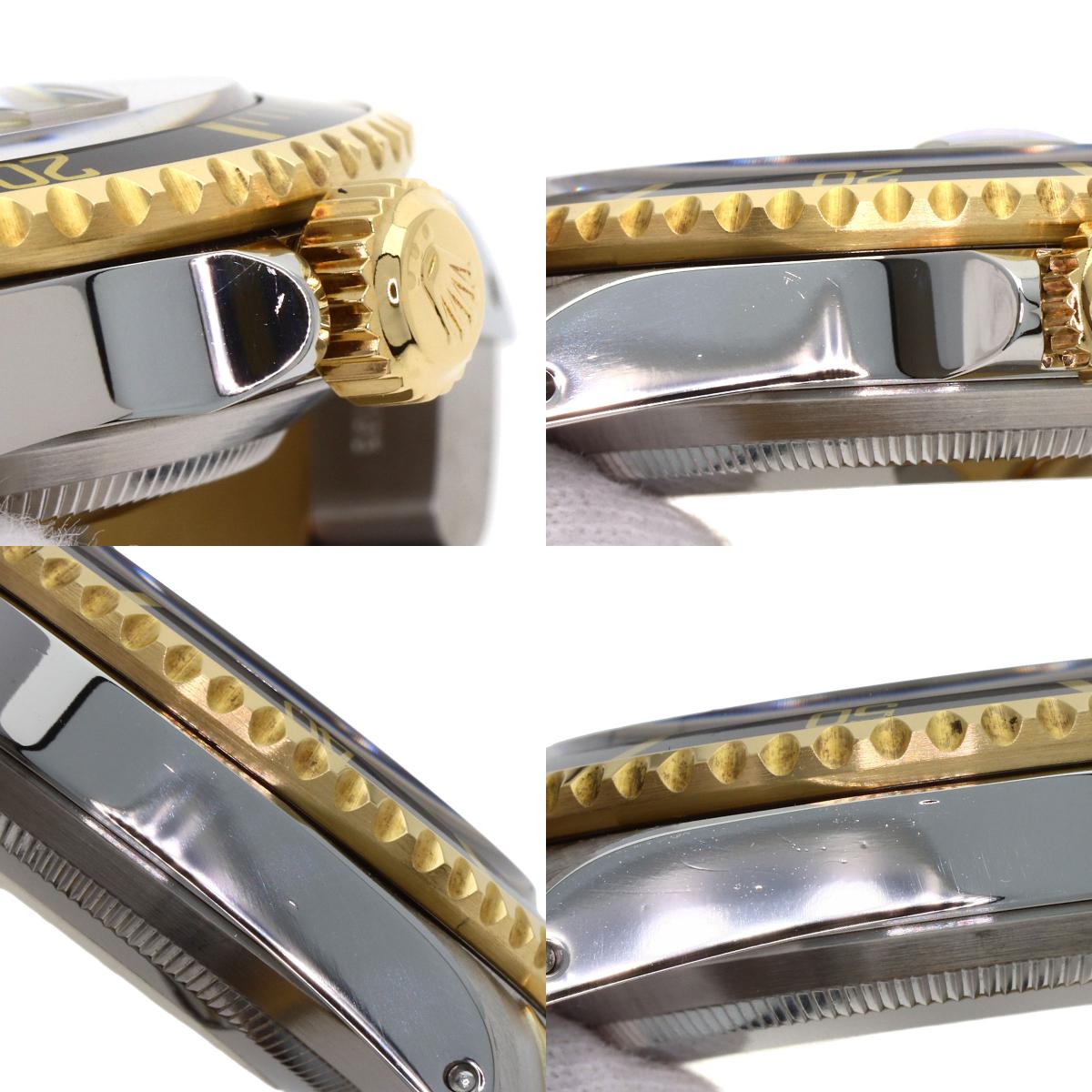 ROLEX Submarina Date Watches 16613 Stainless Steel/SSxK18YG mens