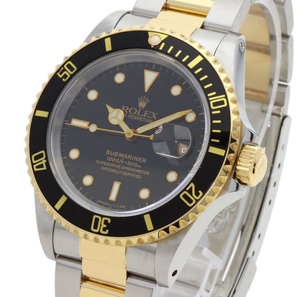 ROLEX Submarina Date Watches 16613 Stainless Steel/SSxK18YG mens