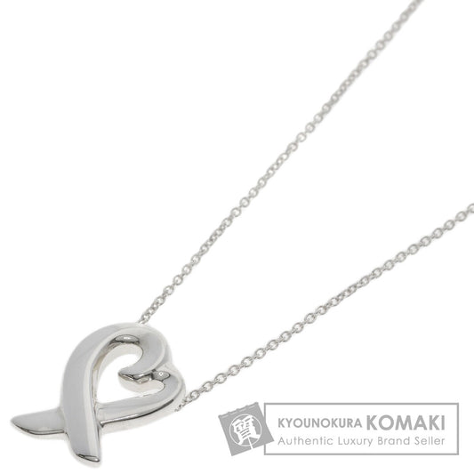 TIFFANY&Co. Loving heart Necklace Silver Ladies [Used]
