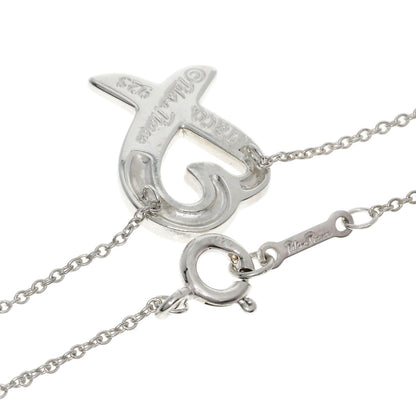 TIFFANY&Co. Loving heart Necklace Silver Ladies [Used]