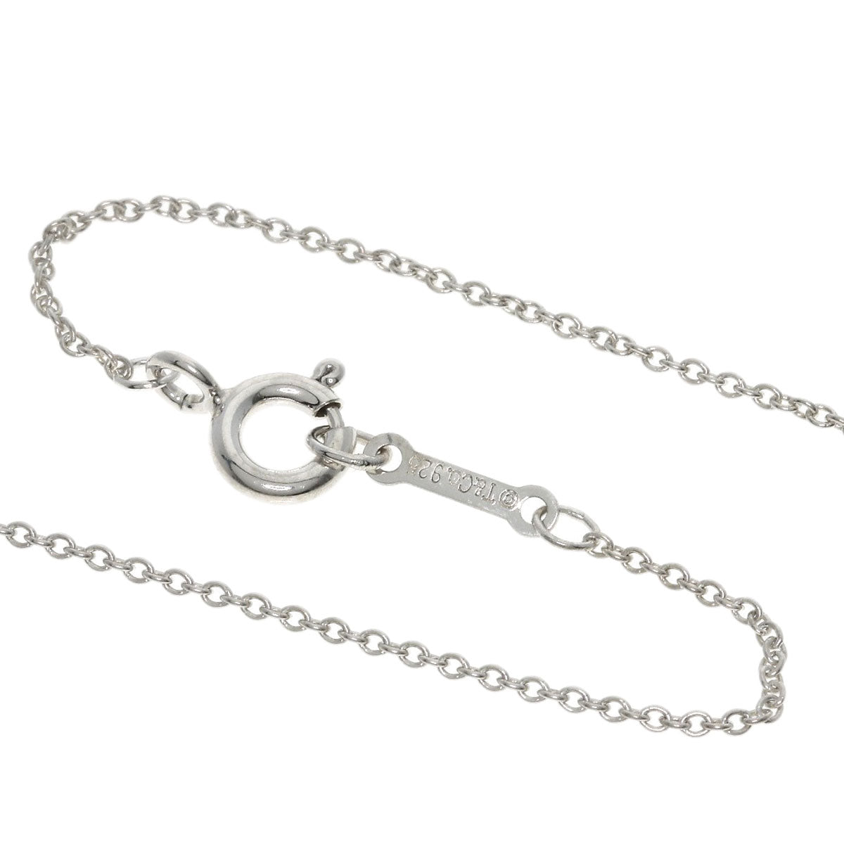 TIFFANY&Co. Loving heart Necklace Silver Ladies [Used]