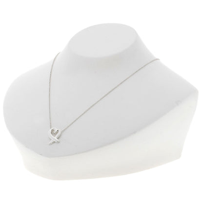 TIFFANY&Co. Loving heart Necklace Silver Ladies [Used]