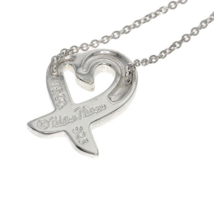 TIFFANY&Co. Loving heart Necklace Silver Ladies [Used]