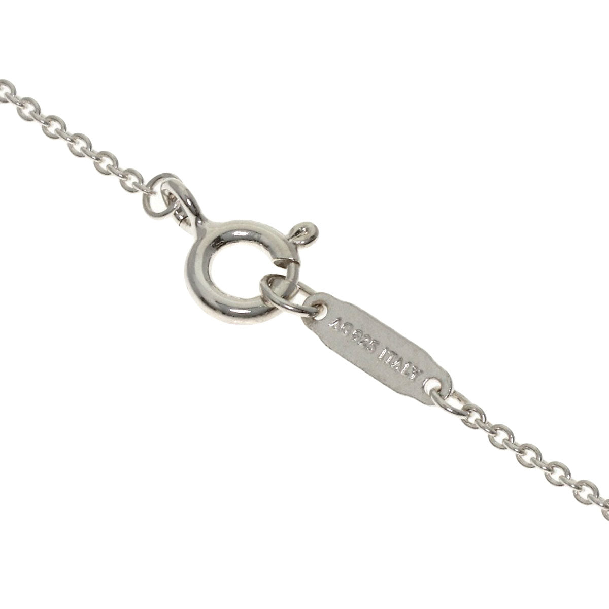 TIFFANY&Co. atlas circle Necklace Silver Ladies [Used]
