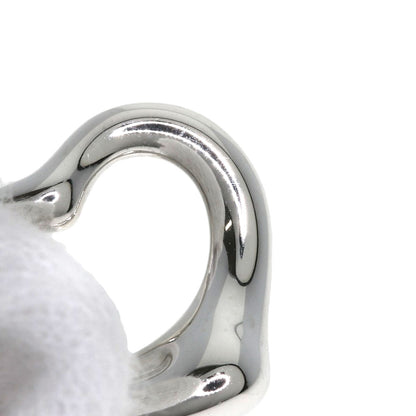 TIFFANY&Co. Open heart Necklace Silver Ladies [Used]