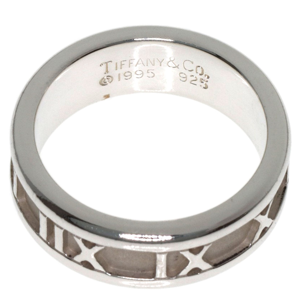 TIFFANY&Co. Atlas Ring Silver Ladies [Used]