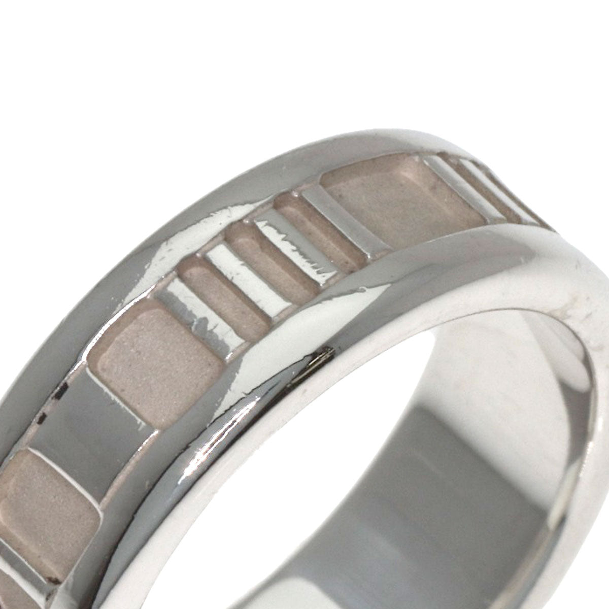 TIFFANY&Co. Atlas Ring Silver Ladies [Used]