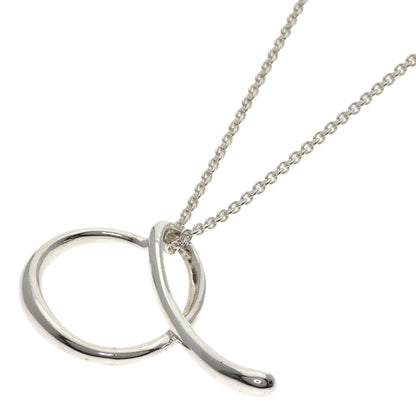 TIFFANY&Co. Initial a Necklace Silver Ladies [Used]