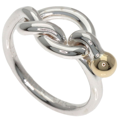 TIFFANY&Co. Love knot Ring Silver 18K Yellow GoldLadies [Used]