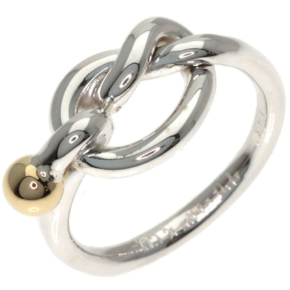 TIFFANY&Co. Love knot Ring Silver 18K Yellow GoldLadies [Used]
