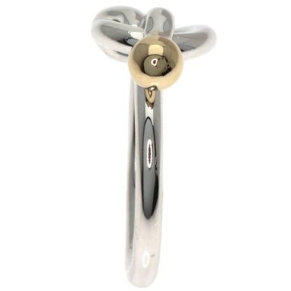 TIFFANY&Co. Love knot Ring Silver 18K Yellow GoldLadies [Used]