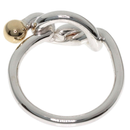 TIFFANY&Co. Love knot Ring Silver 18K Yellow GoldLadies [Used]