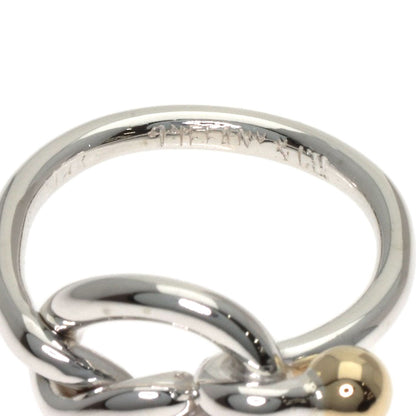 TIFFANY&Co. Love knot Ring Silver 18K Yellow GoldLadies [Used]
