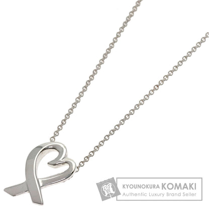TIFFANY&Co. Loving heart Necklace Silver Ladies [Used]