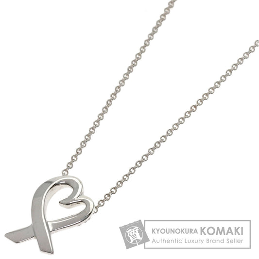 TIFFANY&Co. Loving heart Necklace Silver Ladies [Used]