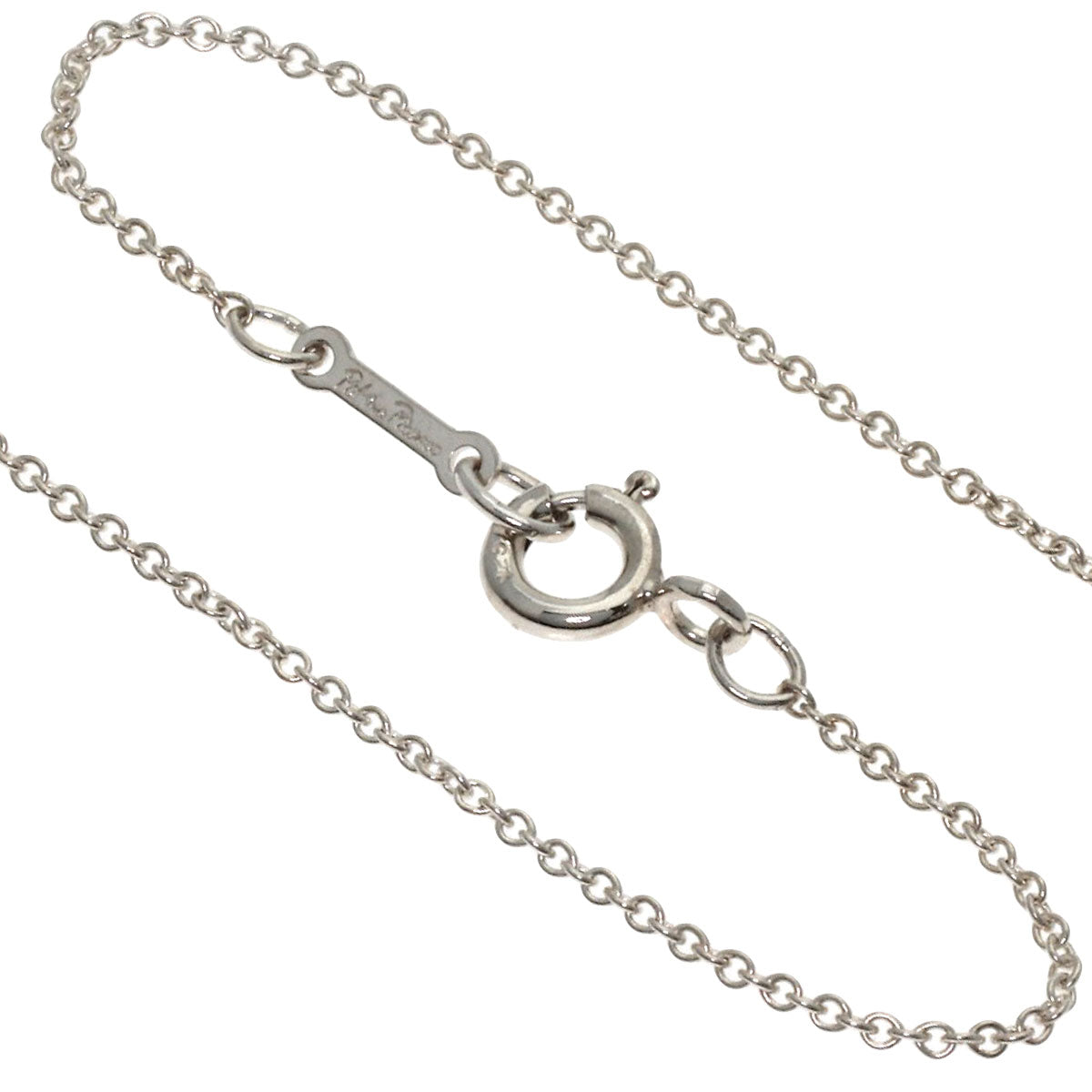TIFFANY&Co. Loving heart Necklace Silver Ladies [Used]