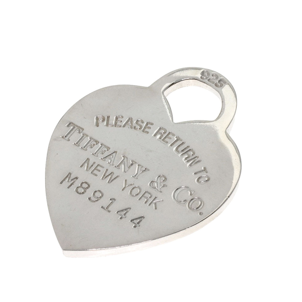 TIFFANY&Co. Return to heart Pendant top Silver Ladies [Used]