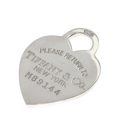 TIFFANY&Co. Return to heart Pendant top Silver Ladies [Used]