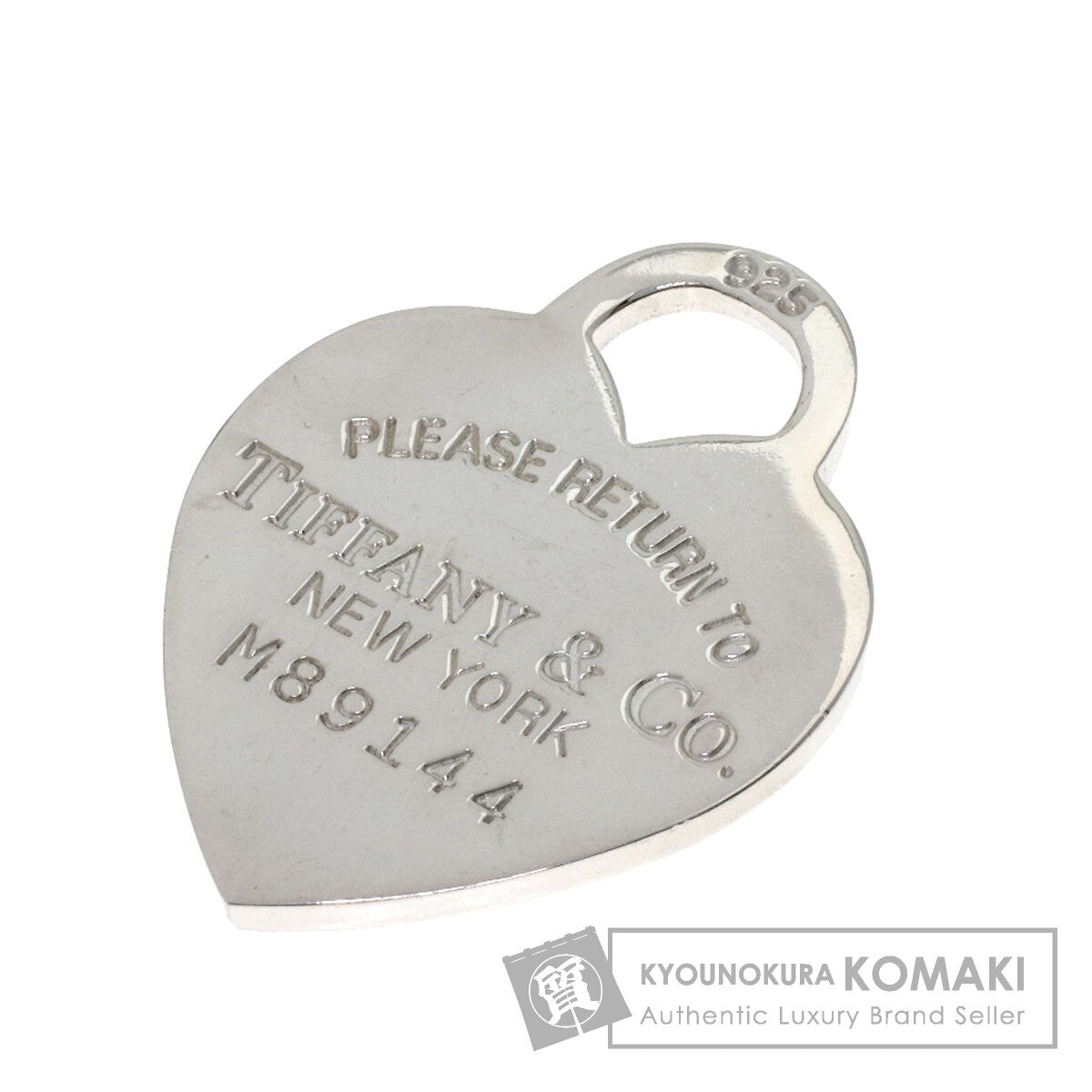 TIFFANY&Co. Return to heart Pendant top Silver Ladies [Used]