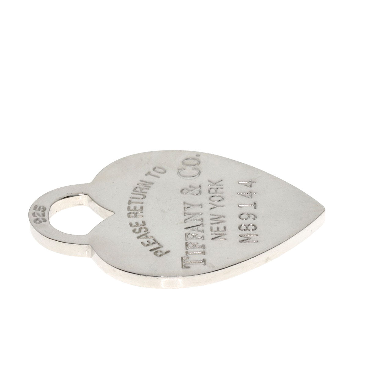 TIFFANY&Co. Return to heart Pendant top Silver Ladies [Used]