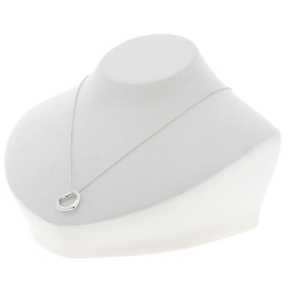 TIFFANY&Co. Open heart Necklace Silver Ladies [Used]