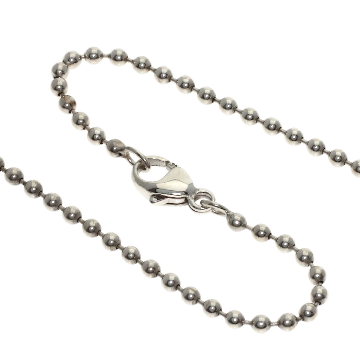 TIFFANY&Co. cross Necklace Silver Ladies [Used]