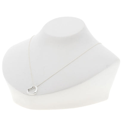 TIFFANY&Co. Open heart Necklace Silver Ladies [Used]