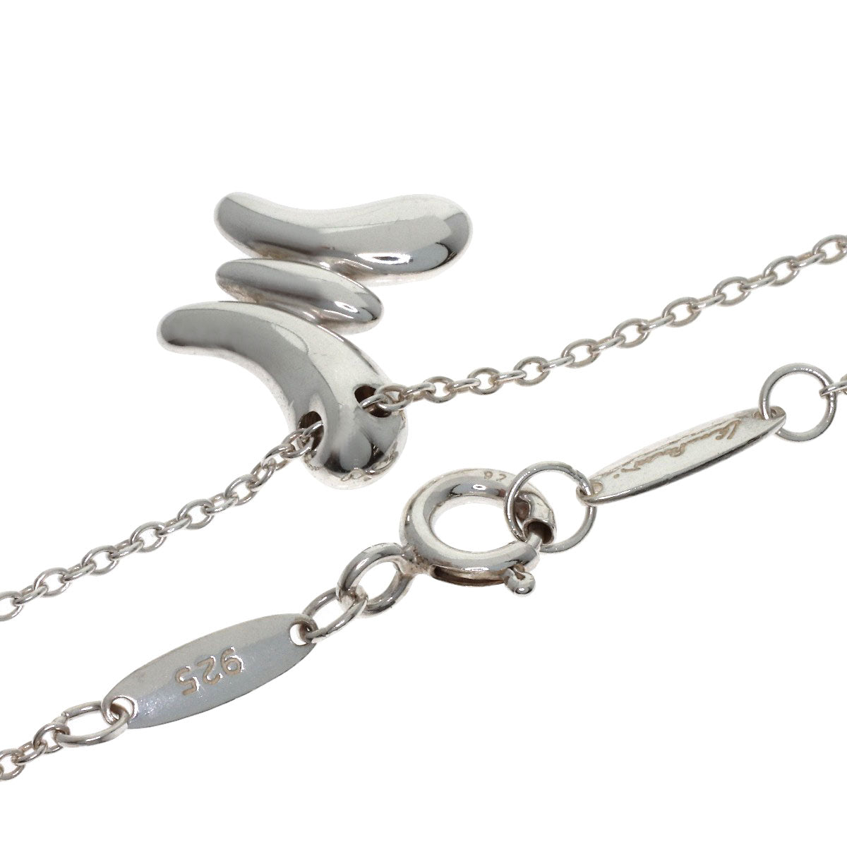 TIFFANY&Co. butterfly Necklace Silver Ladies [Used]