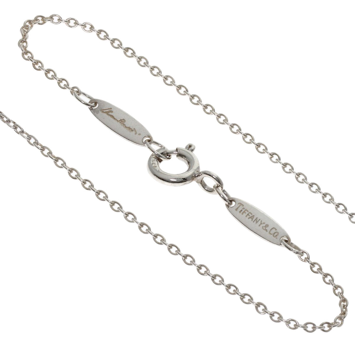 TIFFANY&Co. butterfly Necklace Silver Ladies [Used]