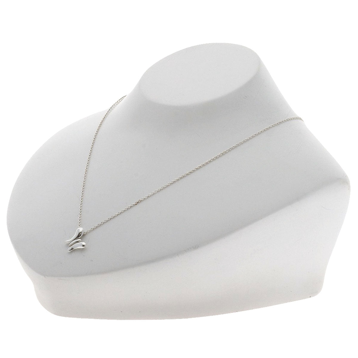 TIFFANY&Co. butterfly Necklace Silver Ladies [Used]