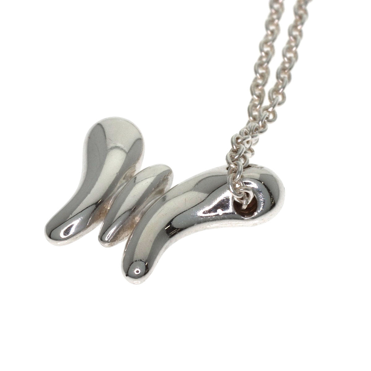 TIFFANY&Co. butterfly Necklace Silver Ladies [Used]