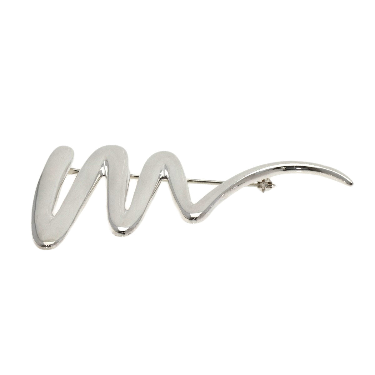TIFFANY&Co. Scribble Brooch Silver Ladies [Used]