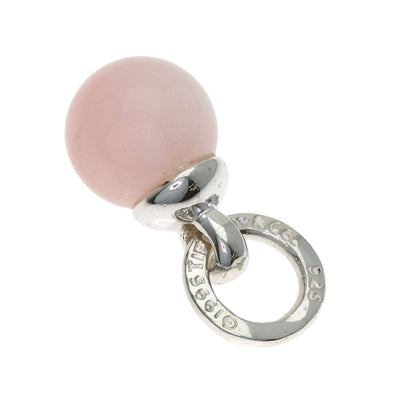 TIFFANY&Co. Door knocker Rose Quartz Pendant top Silver Ladies [Used]