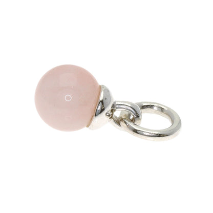 TIFFANY&Co. Door knocker Rose Quartz Pendant top Silver Ladies [Used]