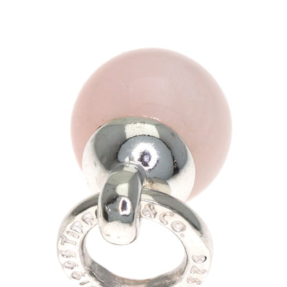 TIFFANY&Co. Door knocker Rose Quartz Pendant top Silver Ladies [Used]