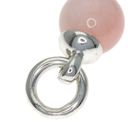 TIFFANY&Co. Door knocker Rose Quartz Pendant top Silver Ladies [Used]
